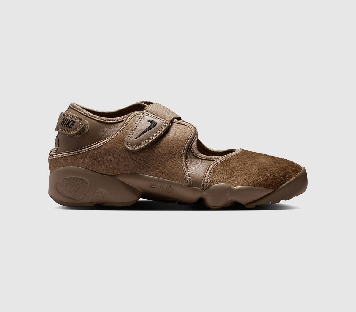 NikeAir Rift TrainersPony Dark Driftwood Black