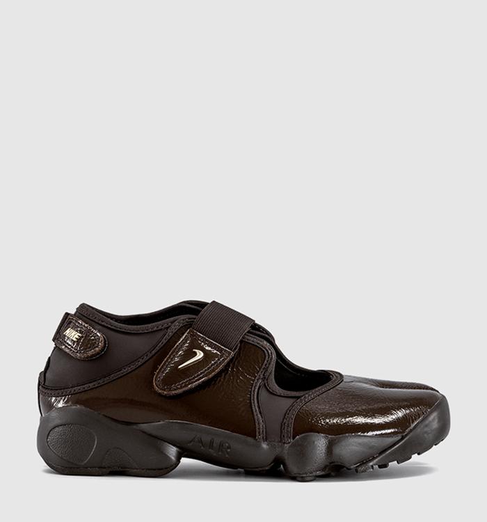Nike Air Rift Trainers Velvet Brown Metallic Gold Velvet Brown