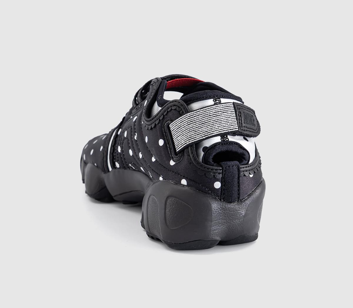 NikeAir Rift TrainersBlack Black Black Metallic Silver