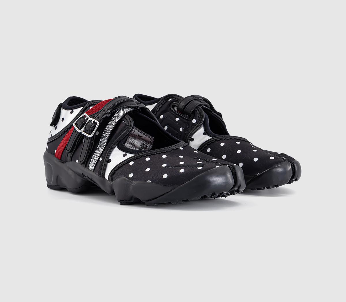 NikeAir Rift TrainersBlack Black Black Metallic Silver