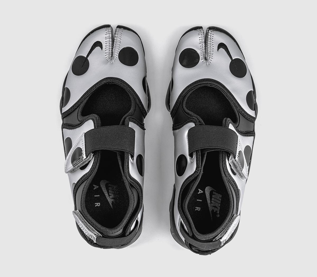 NikeAir Rift TrainersBlack Silver Polka Dot