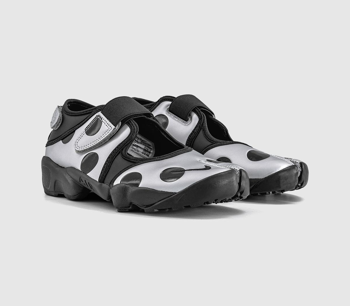 NikeAir Rift TrainersBlack Silver Polka Dot