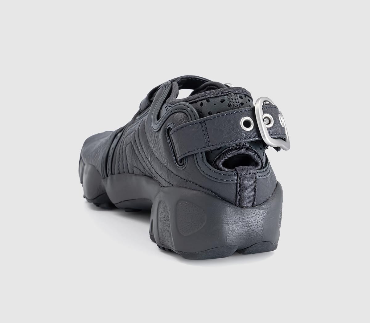 NikeAir Rift TrainersBlack Black Metallic Buckle