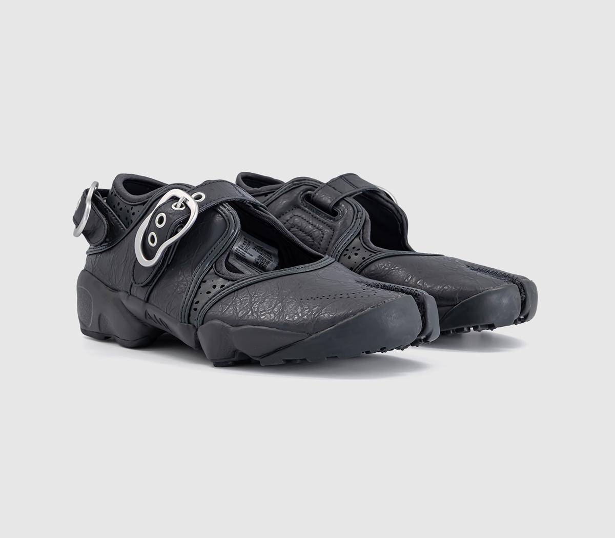 NikeAir Rift TrainersBlack Black Metallic Buckle