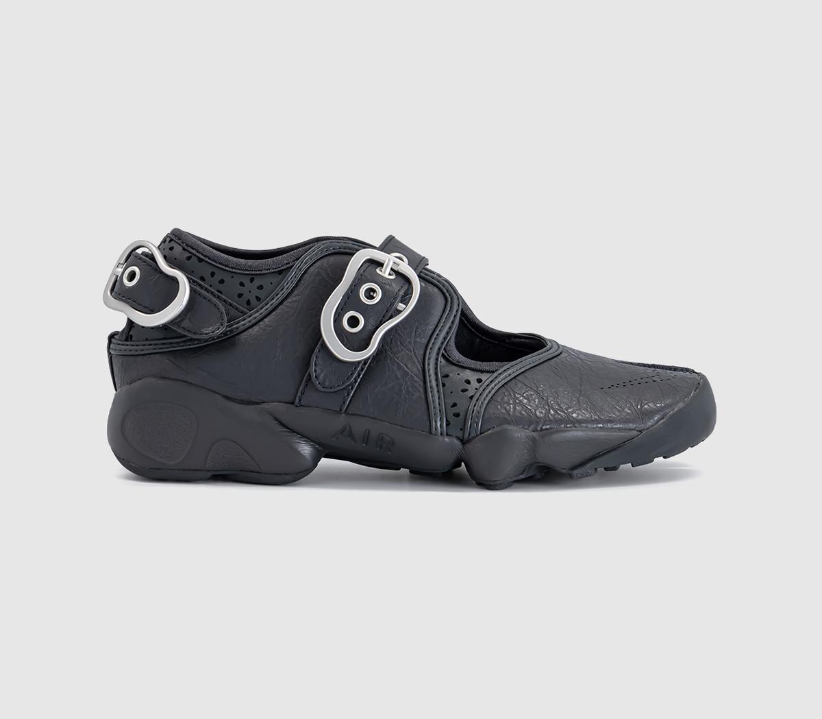 NikeAir Rift TrainersBlack Black Metallic Buckle