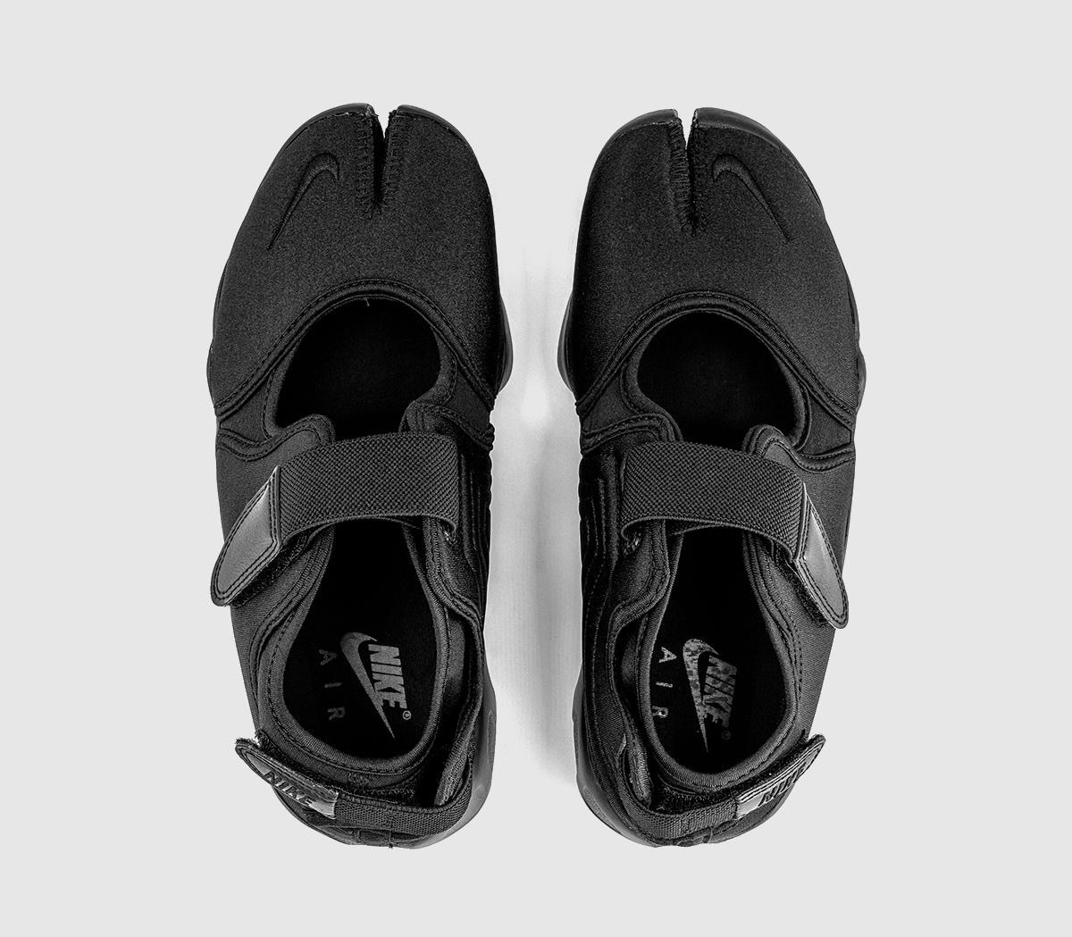 NikeAir Rift TrainersBlack Black Black Ribbon