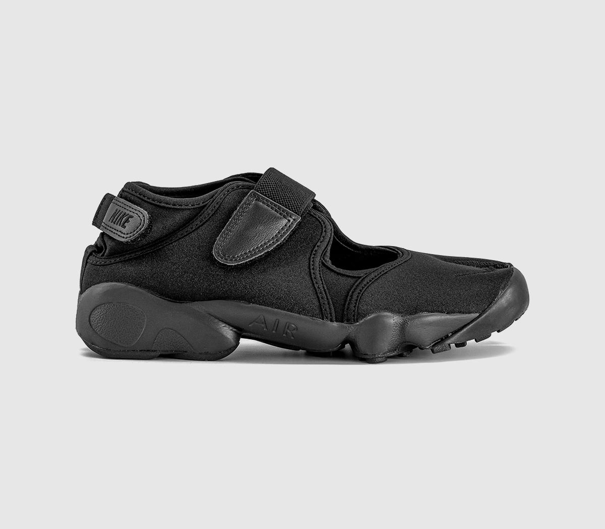 NikeAir Rift TrainersBlack Black Black Ribbon