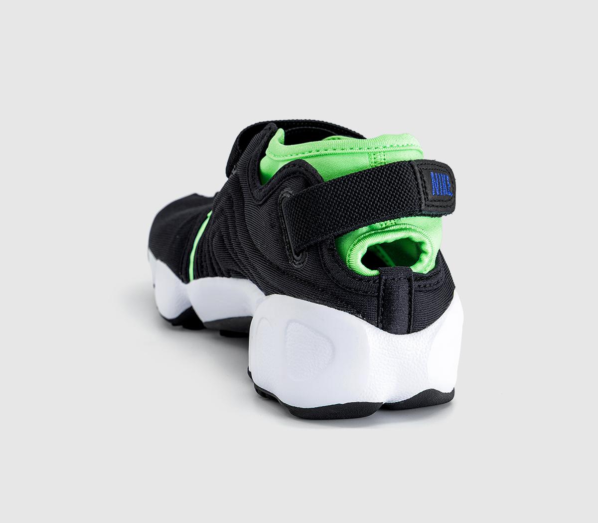 NikeAir Rift TrainersBlack Old Royal Illusion Green White