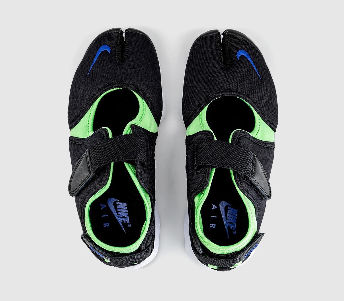 NikeAir Rift TrainersBlack Old Royal Illusion Green White