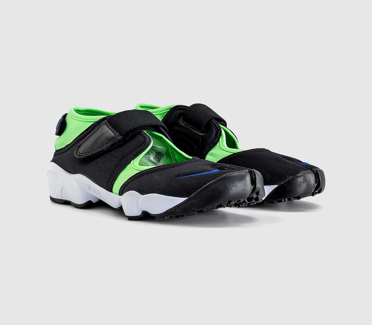 NikeAir Rift TrainersBlack Old Royal Illusion Green White