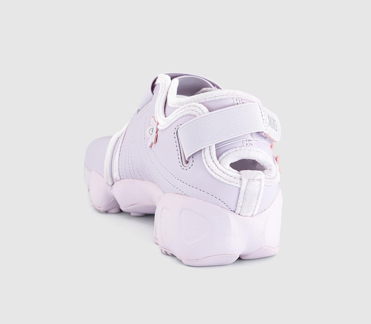 NikeAir Rift TrainersBleached Lilac Metallic Silver Wolf Grey