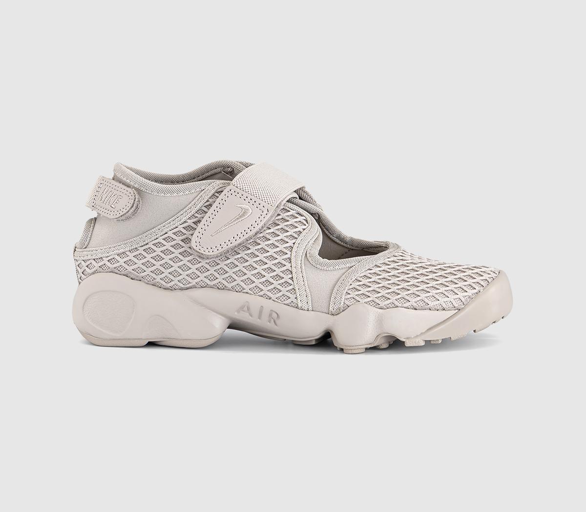 Nike Air Rift Trainers Cream Light Orewood Brown In  Natural in Women's Size 7.5, Offspring