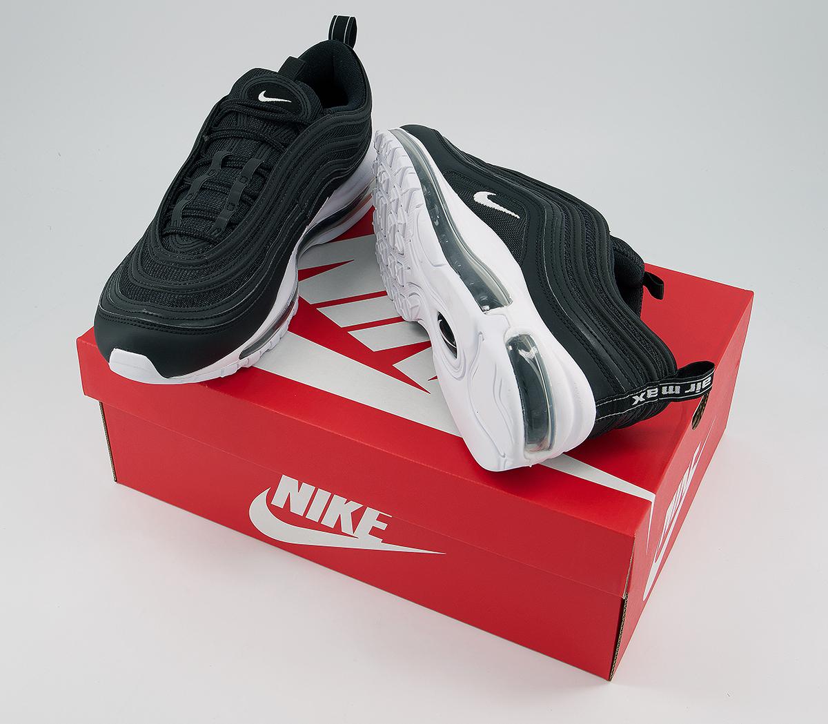 Nike Air Max 97 Trainers Nike Air Max 97 Trainers Black Wolf Grey White