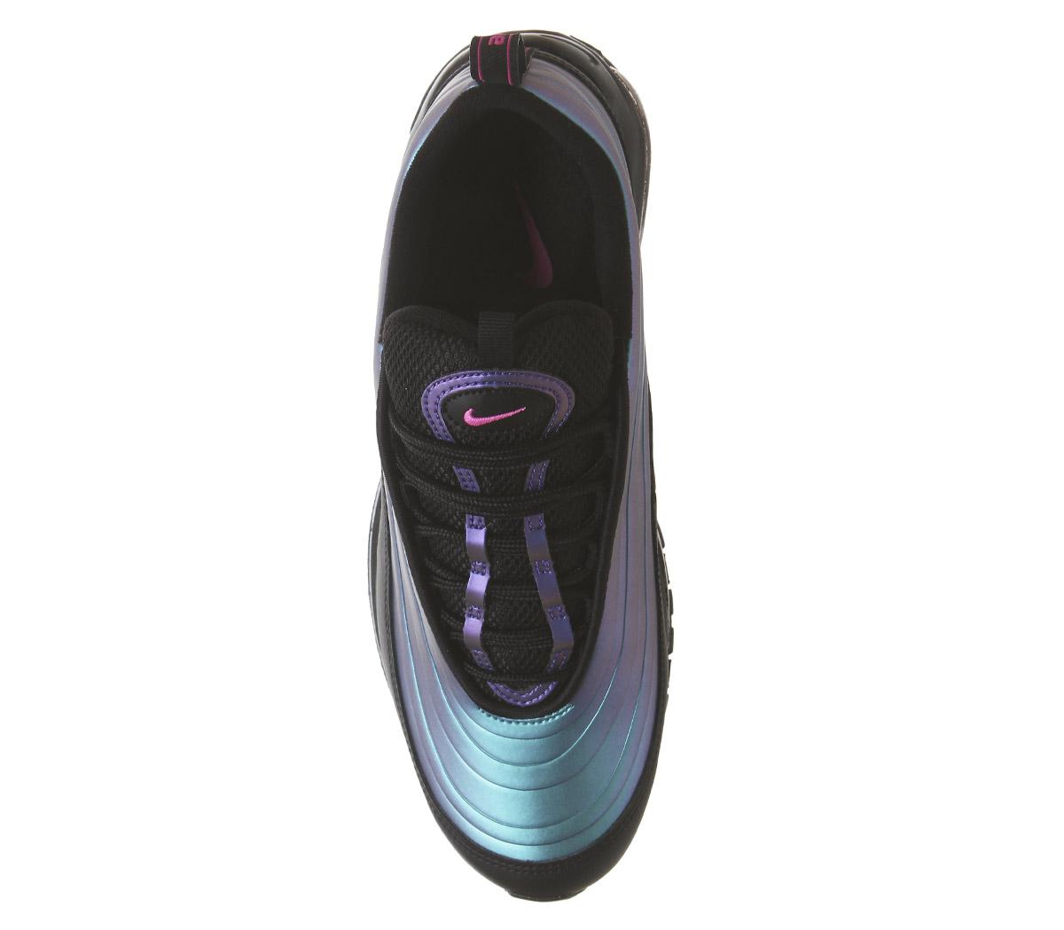 NikeAir Max 97Black Laser Fuchsia Thunder Grey Lx