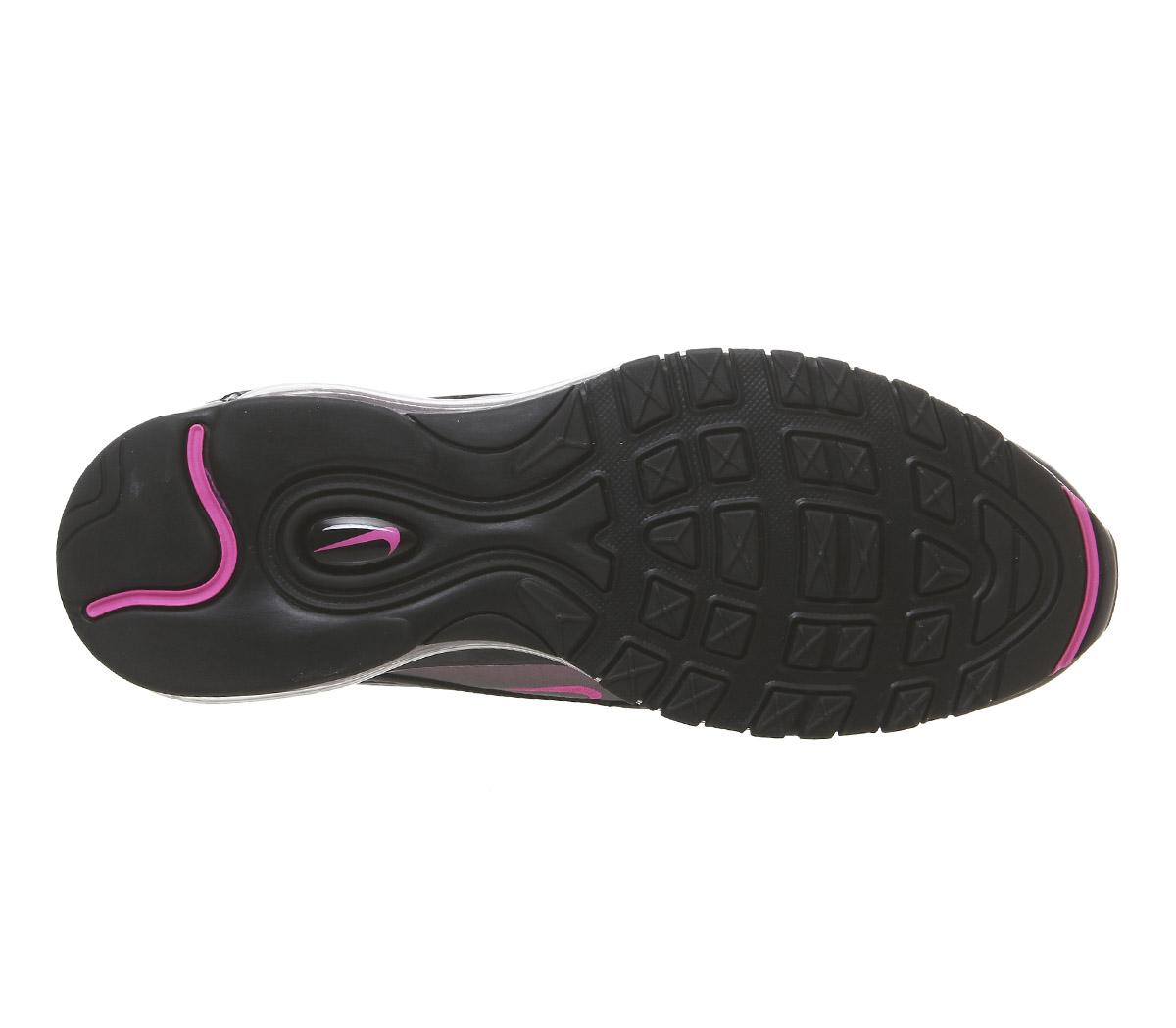 NikeAir Max 97Black Laser Fuchsia Thunder Grey Lx