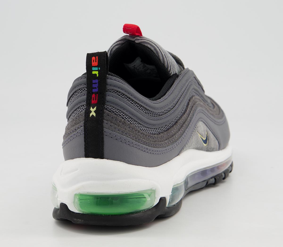 nike air max 97 trainers in black