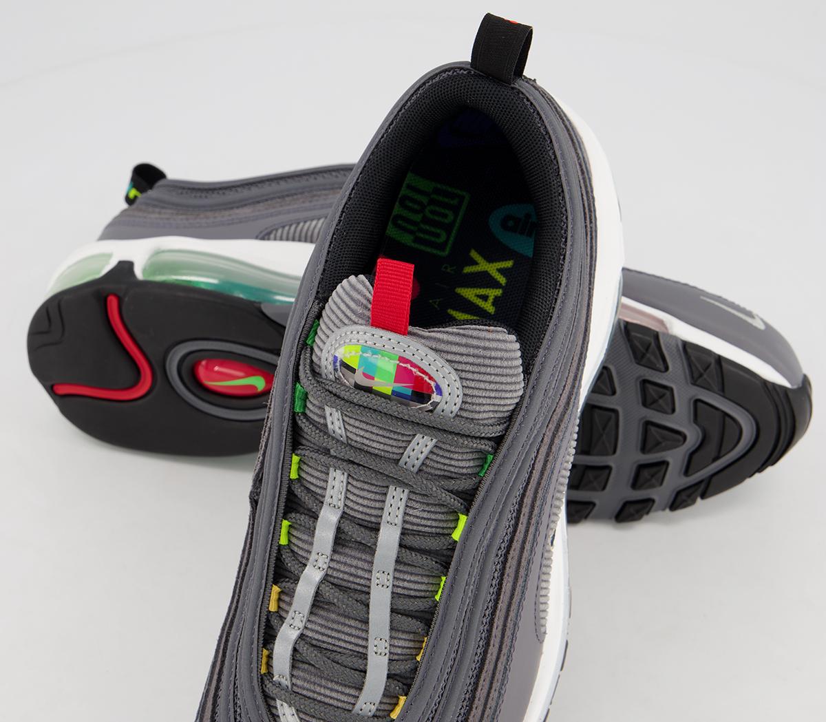 NikeAir Max 97 TrainersGraphite Obsidian Black Multi