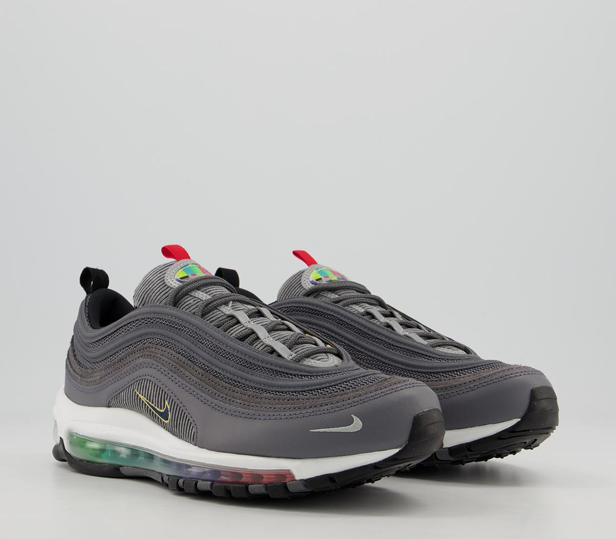 NikeAir Max 97 TrainersGraphite Obsidian Black Multi