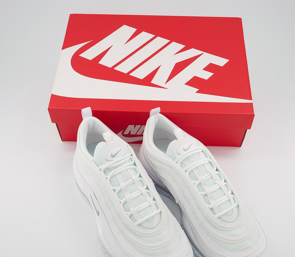 NikeAir Max 97 TrainersWhite Wolf Grey