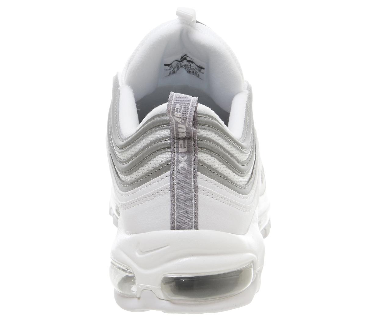 NikeAir Max 97White Reflect Silver Wolf Grey