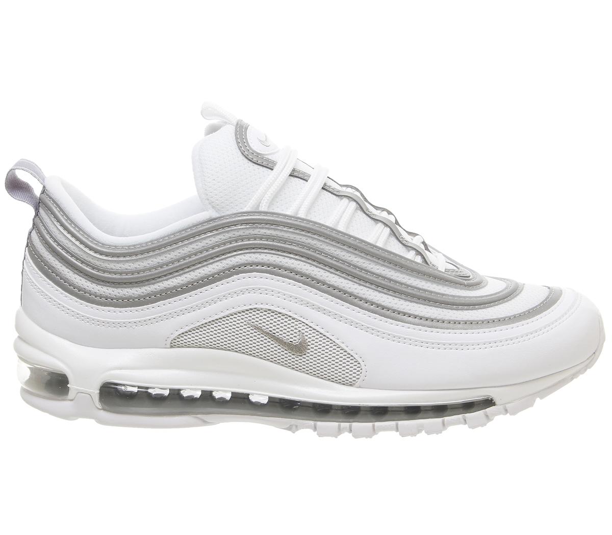 NikeAir Max 97White Reflect Silver Wolf Grey