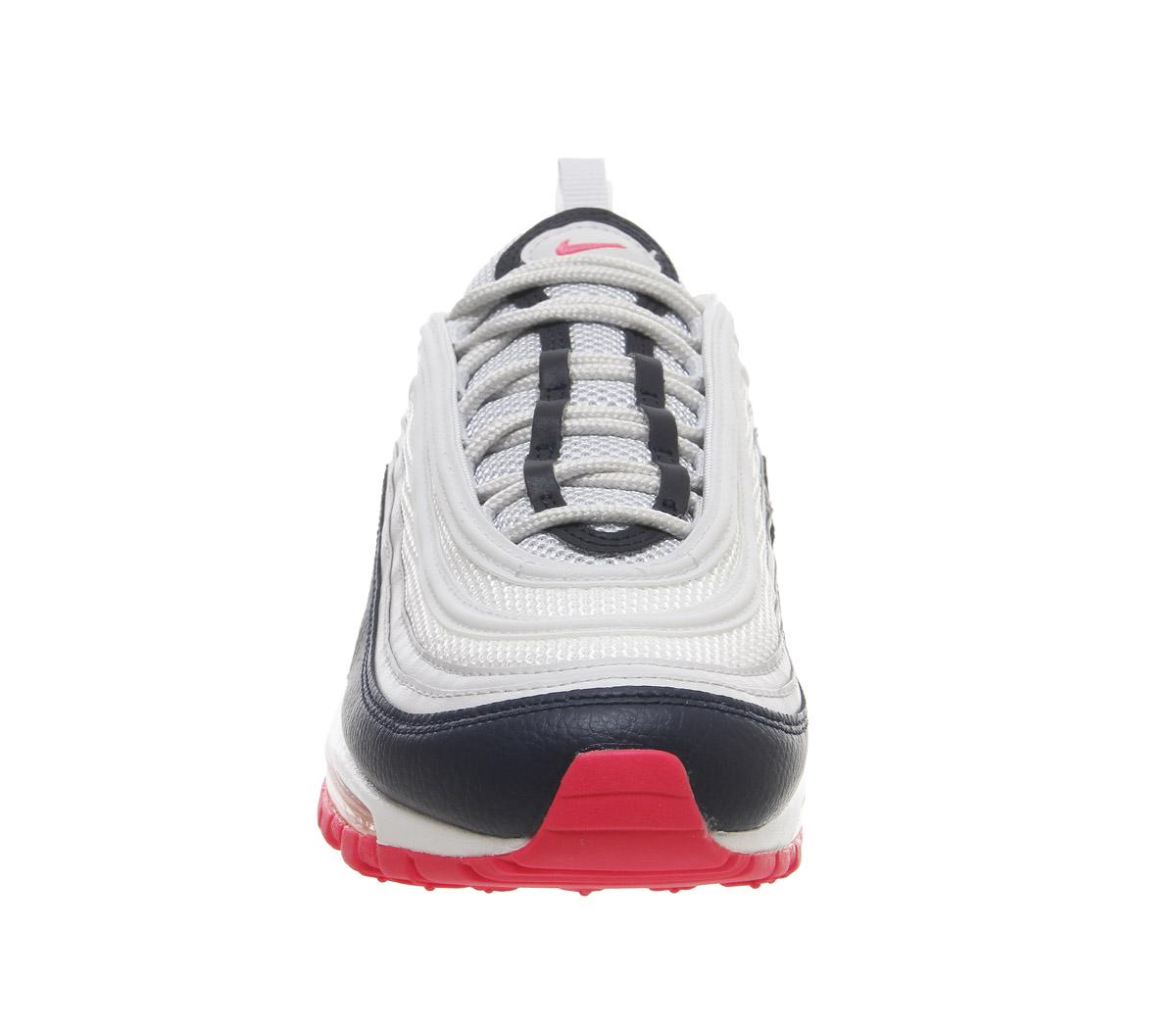 air max 97 midnight navy racer pink laser orange
