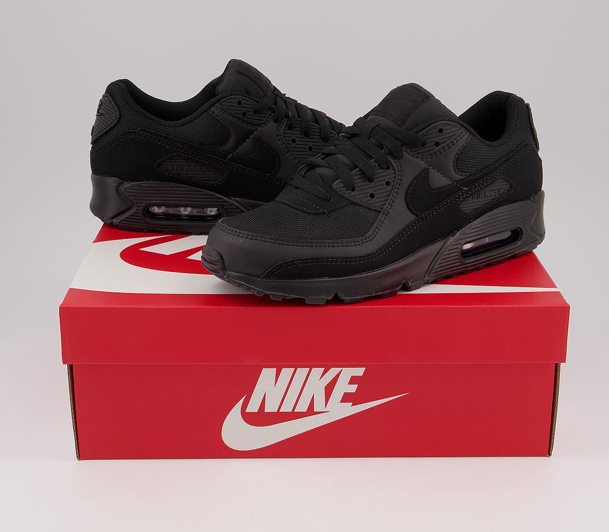 Nike Air Max 90 Trainers Nike Air Max 90 Trainers Black