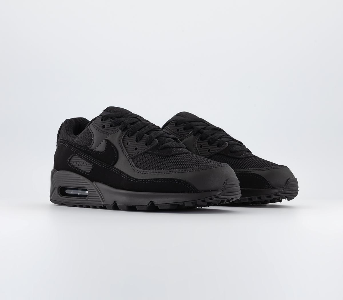 Nike Air Max 90 Trainers Nike Air Max 90 Trainers Black