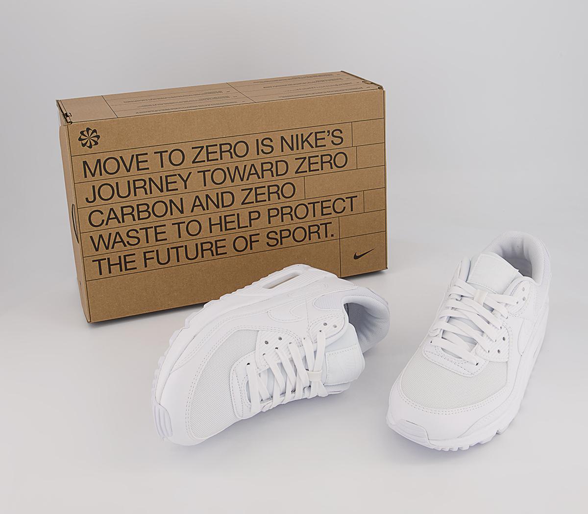 Nike Air Max 90 Trainers Nike Air Max 90 Trainers White White White