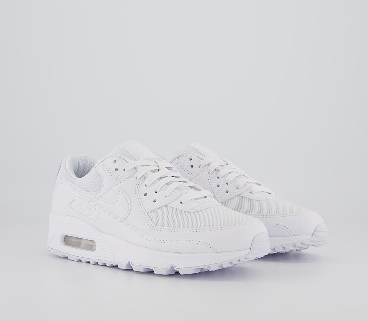 Nike Air Max 90 Trainers Nike Air Max 90 Trainers White White White