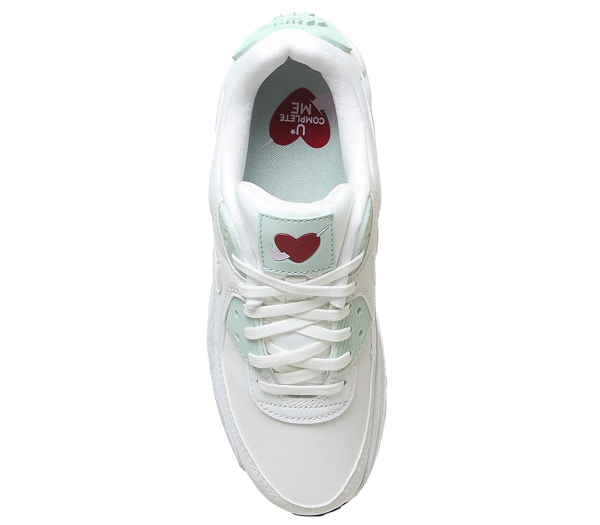 NikeAir Max 90 TrainersSummit White Pistachio Frost Iced Lilac