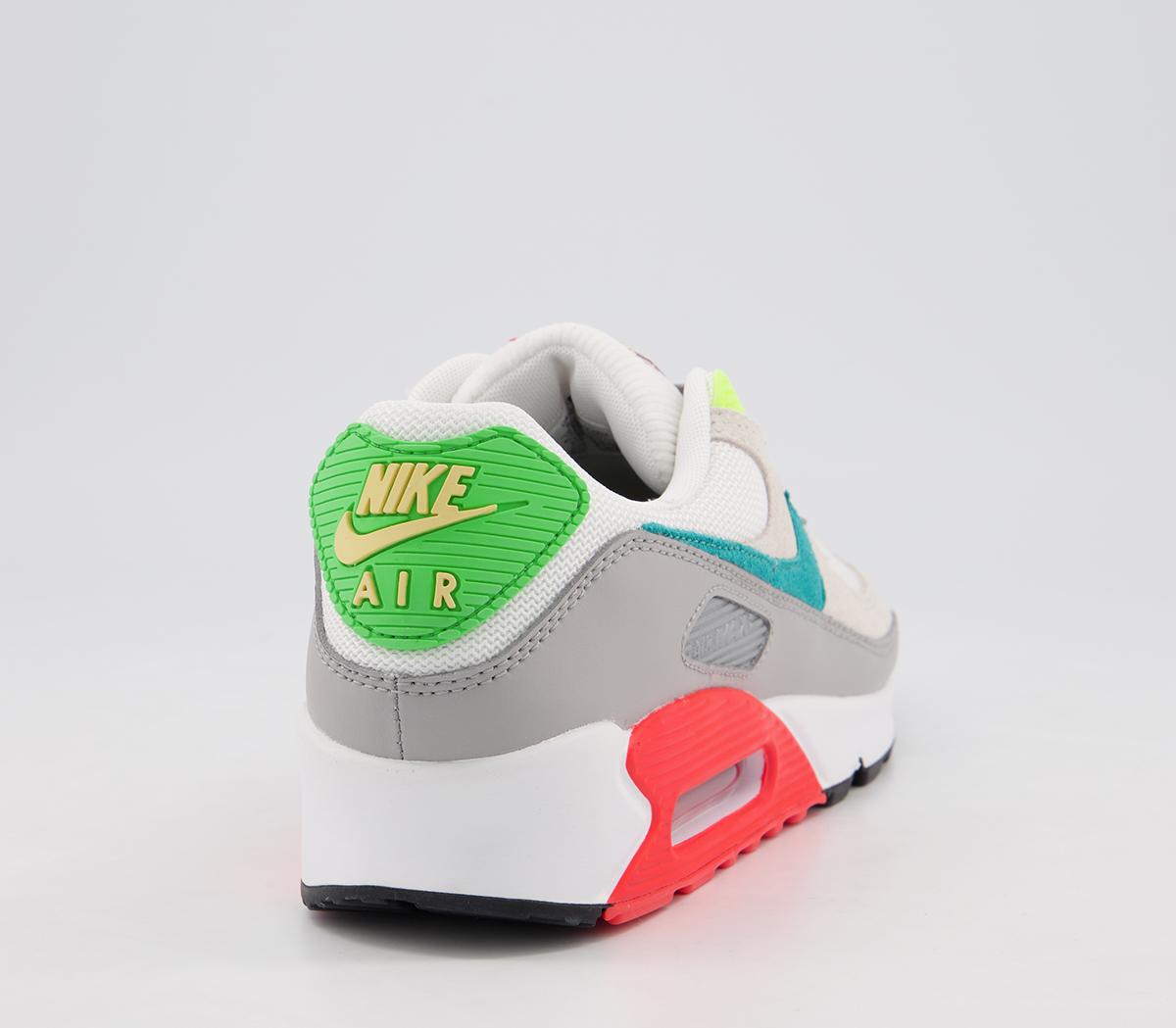 air max 90 trainers pearl grey summit white