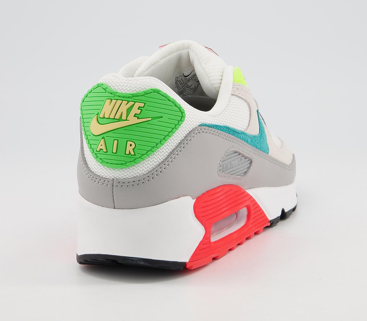 air max 90 trainers pearl grey summit white