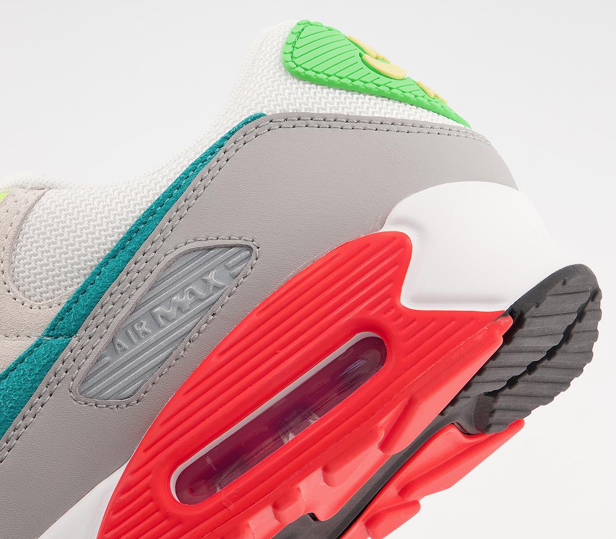 air max 90 trainers pearl grey summit white