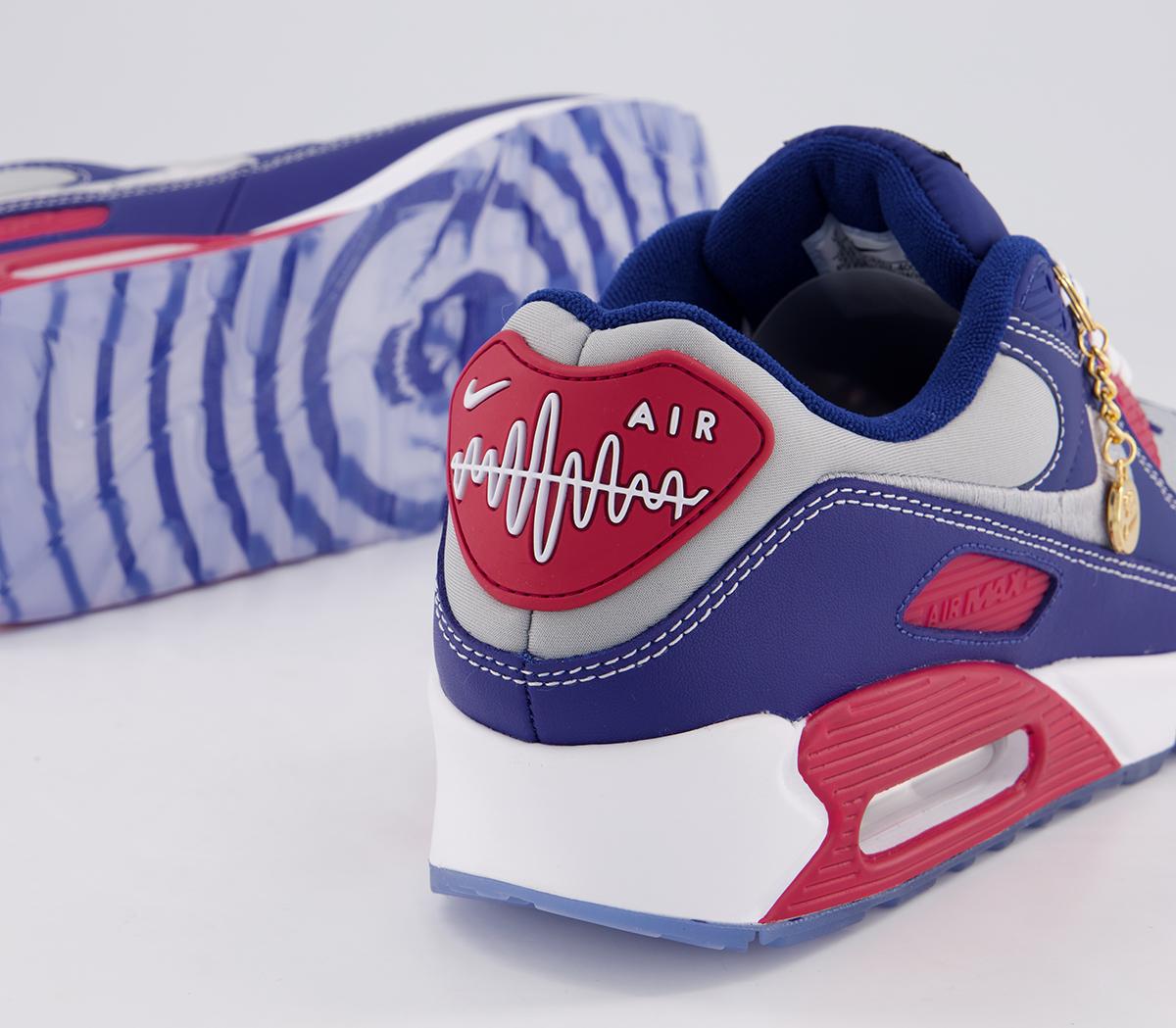 nike air max 90 pirate radio deep royal blue