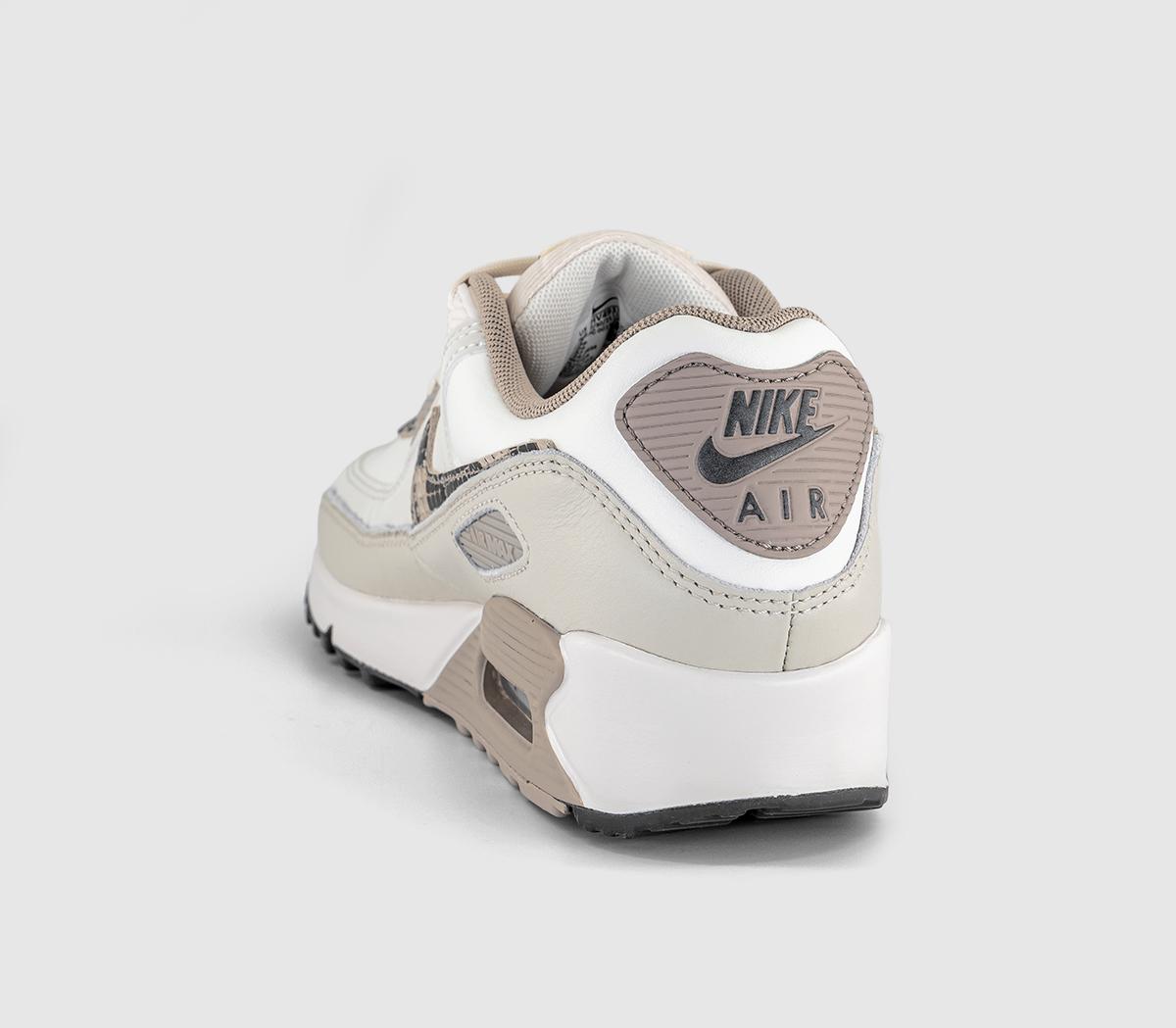 NikeAir Max 90 TrainersLight Orewood Brown Multi Colour Malt