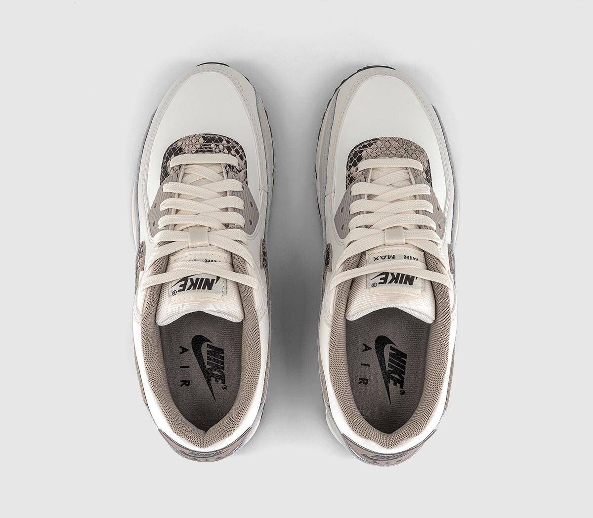 NikeAir Max 90 TrainersLight Orewood Brown Multi Colour Malt