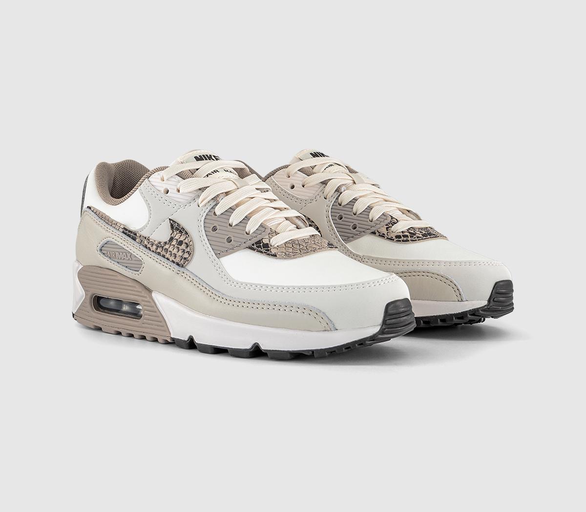 NikeAir Max 90 TrainersLight Orewood Brown Multi Colour Malt