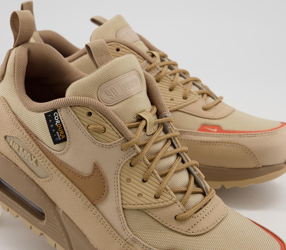 NikeAir Max 90Desert Desert Camo Safety Orange