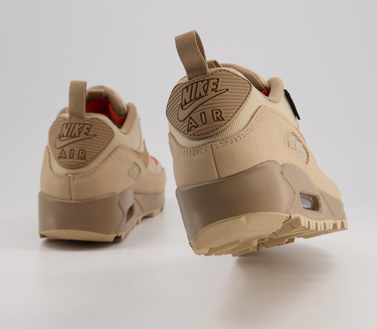 nike air max 90 surplus desert desert camo safety orange