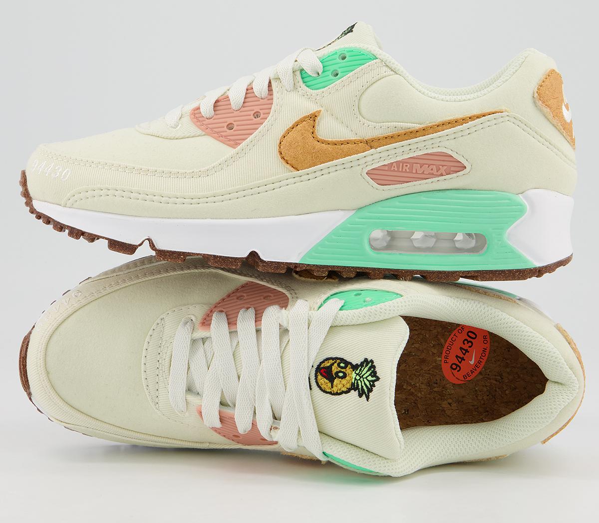 coconut and pineapple air max 90 pack