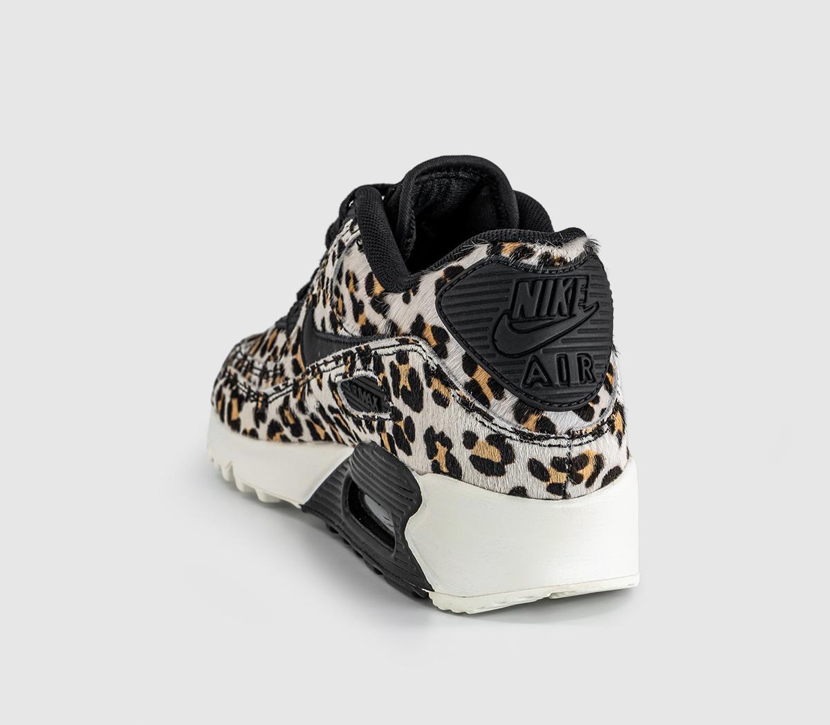 NikeAir Max 90Leopard Black Black Sail Sail