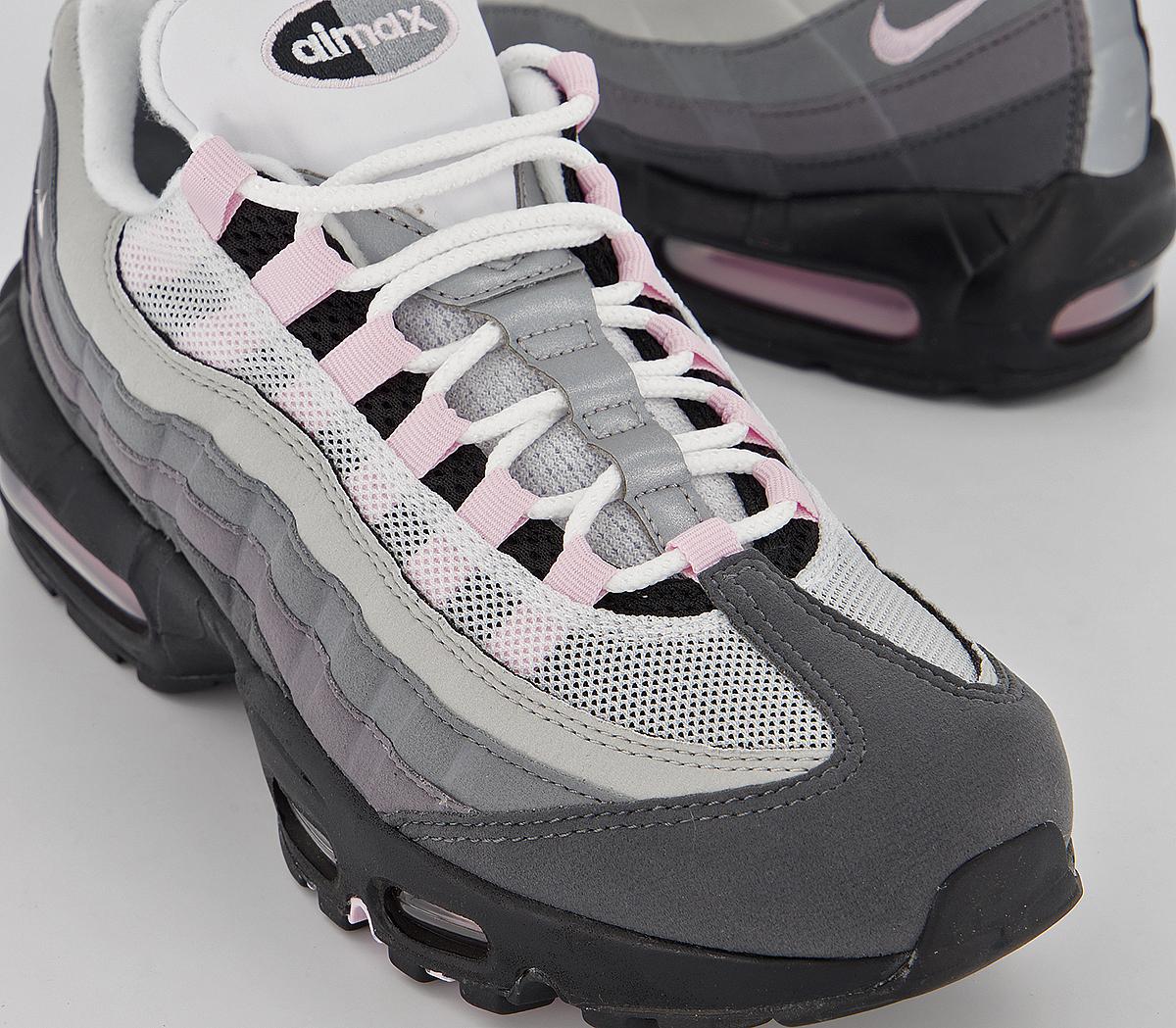 靴 air max 95 black pink foam gunsmoke Nike Air Max 95 