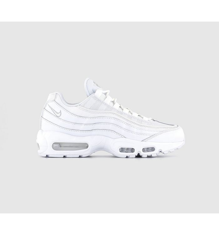 Nike Air Max 95 Mens White Trainers, Size: 9