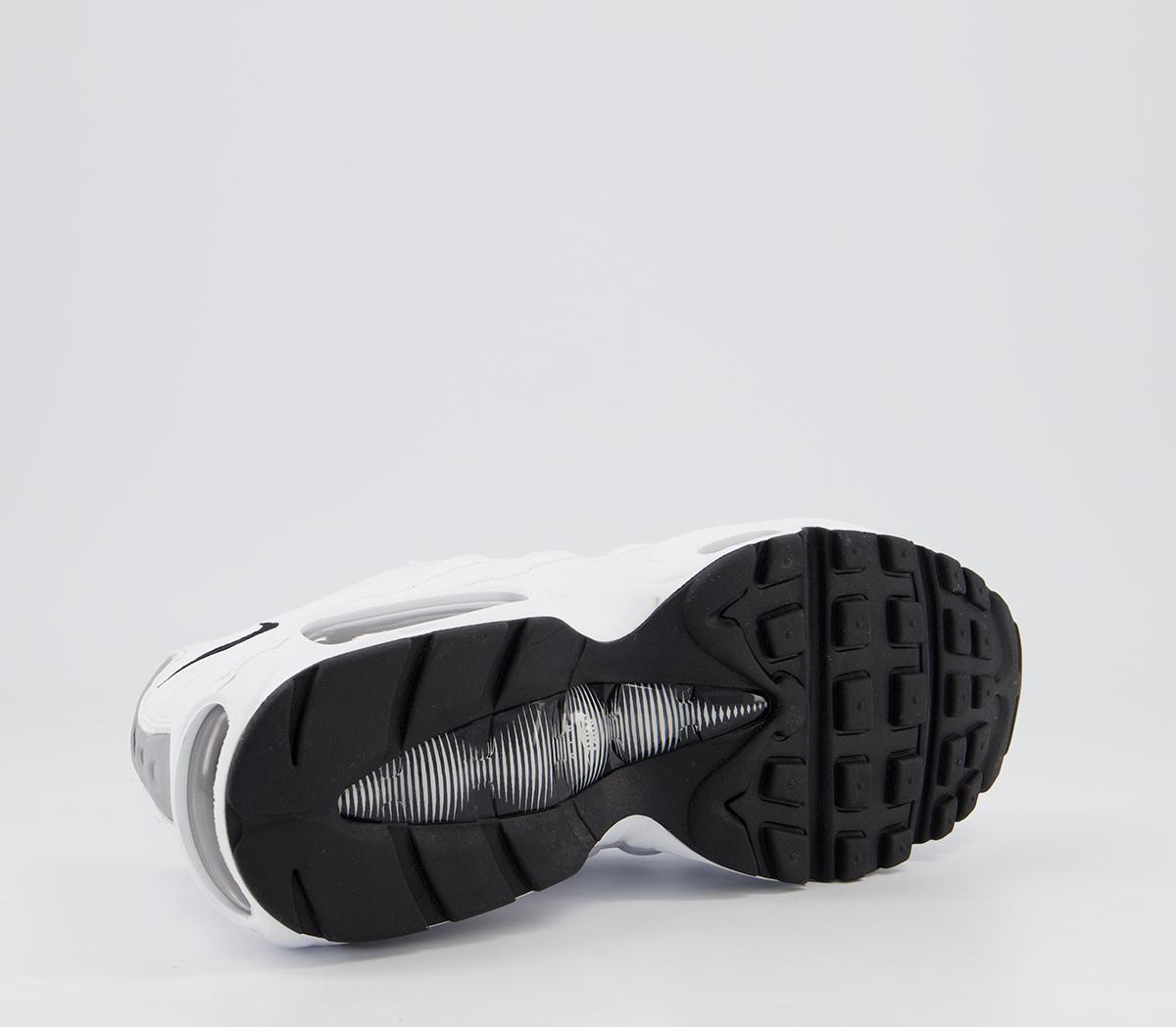 nike air max 95 trainers in white