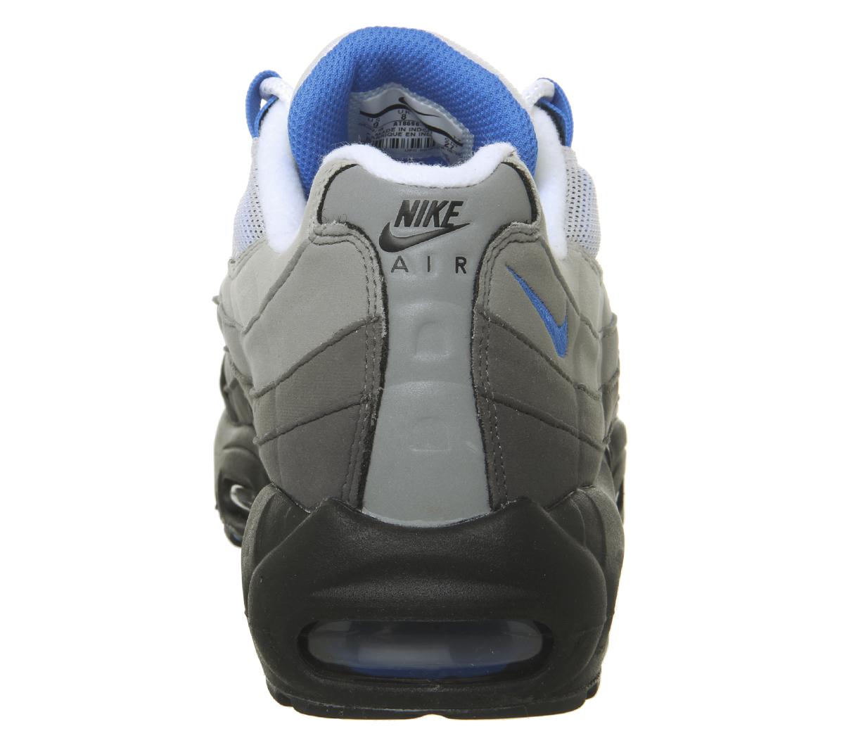 NikeAir Max 95 TrainersWhite Photo Blue Granite Dust