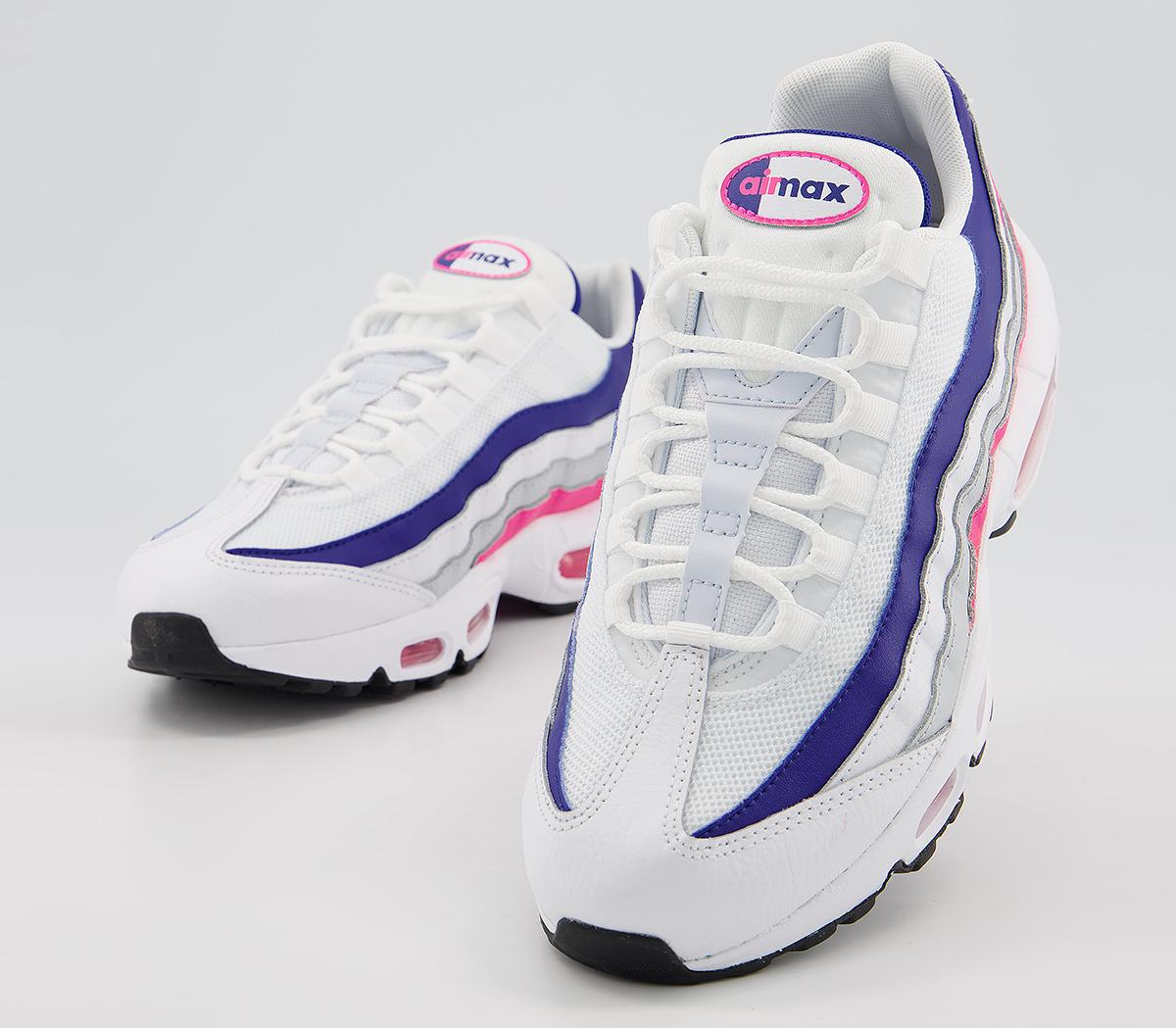 white and pink 95s