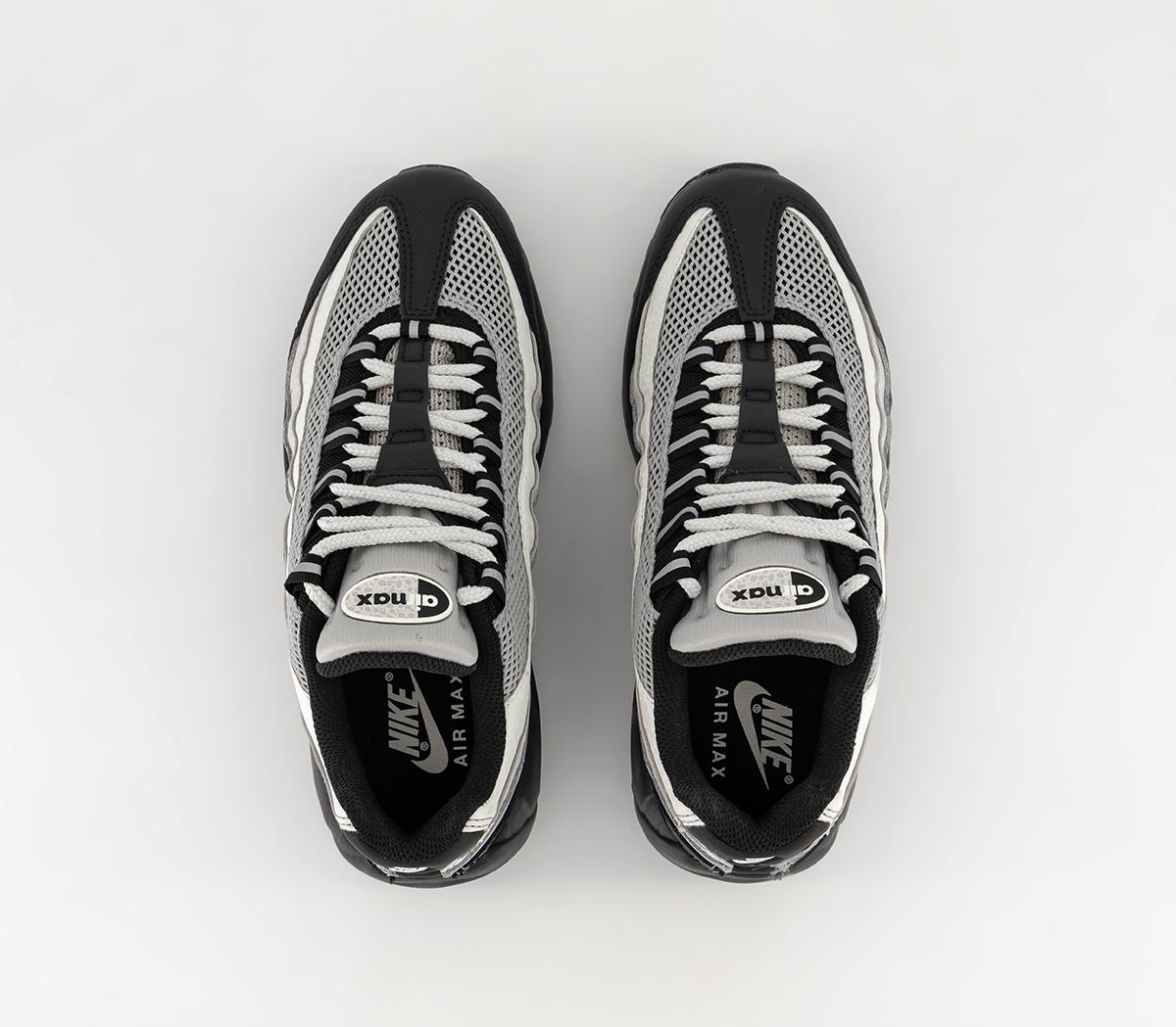 NikeAir Max 95 Trainers Light Smoke Grey Black Photon Dust Sail