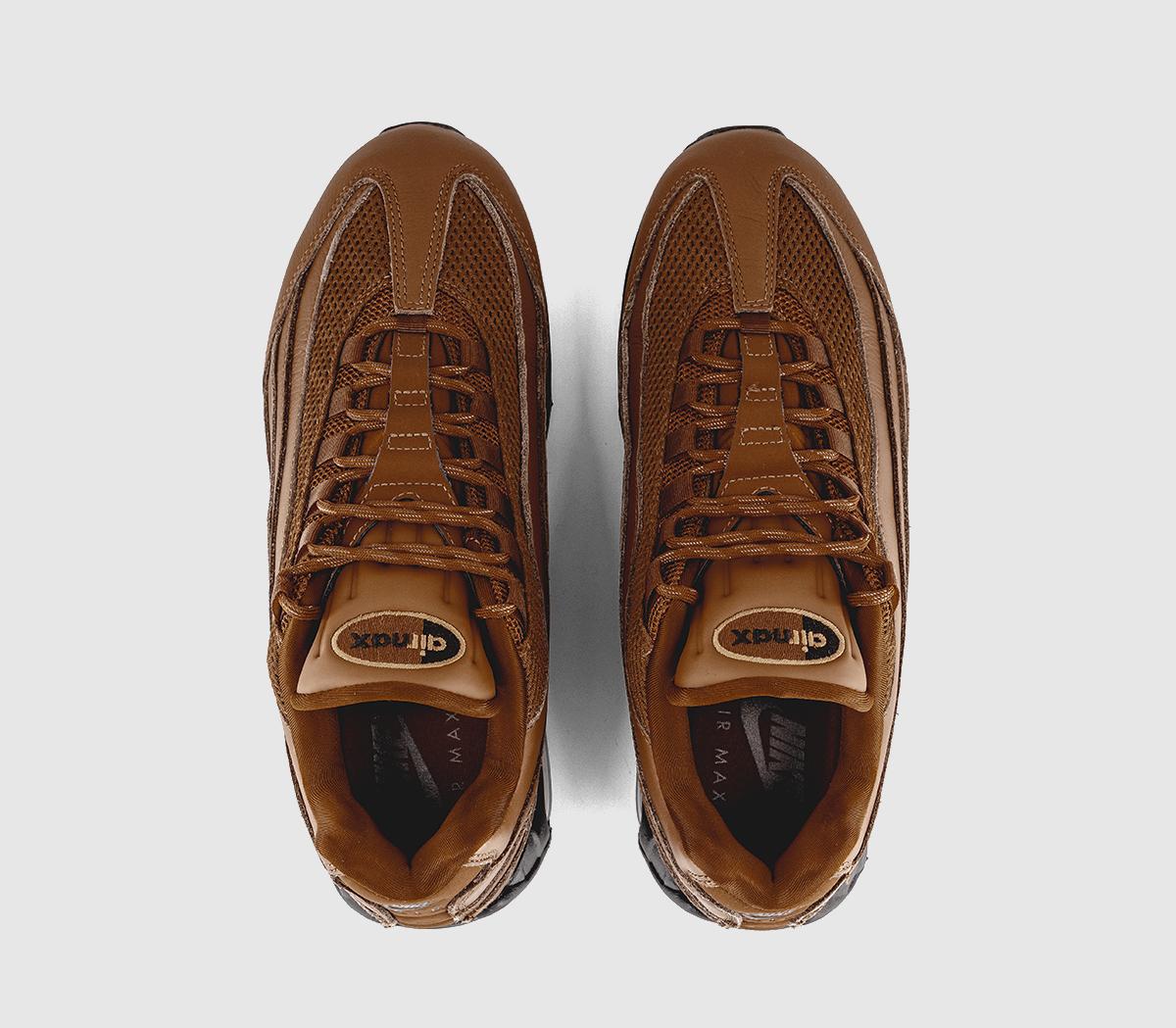 NikeAir Max 95 TrainersLt British Tan Flax Velvet Brown