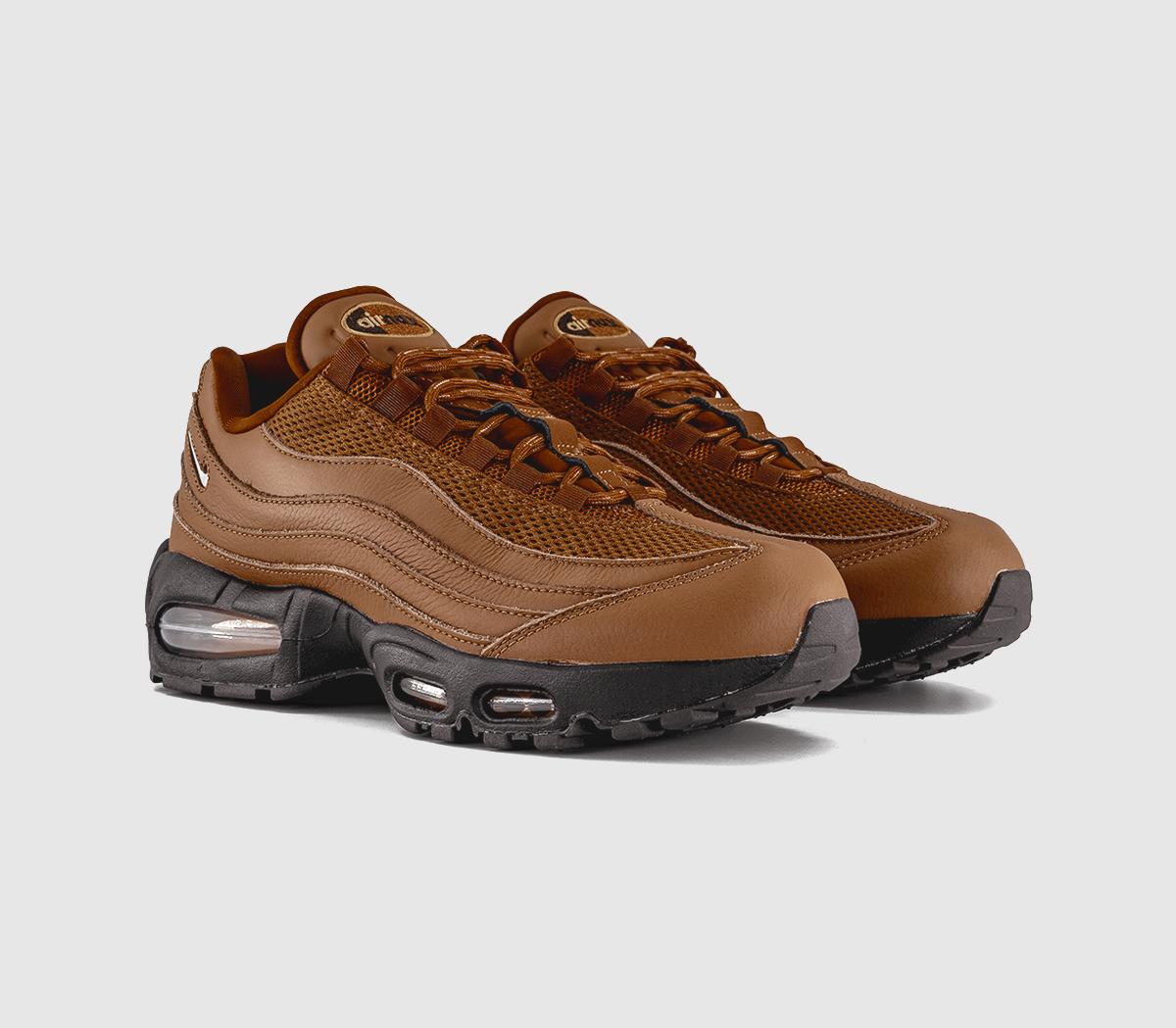 NikeAir Max 95 TrainersLt British Tan Flax Velvet Brown